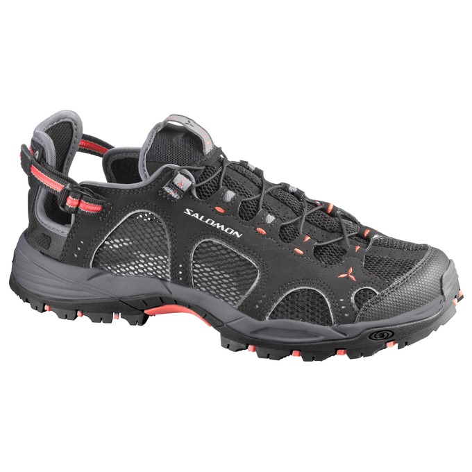 Salomon Singapore Womens Water Shoe - TECHAMPHIBIAN 3 W Black | 26348-RMBU